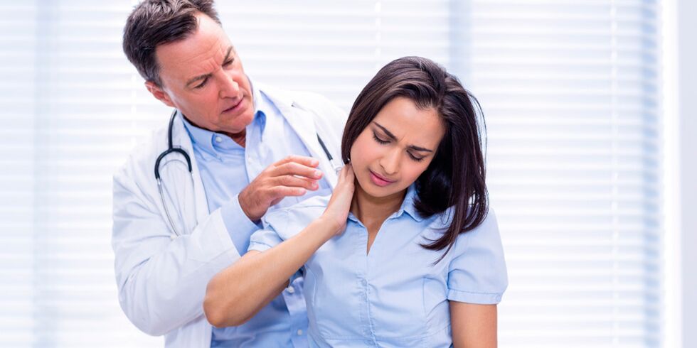 diagnóstico de dor no pescoço