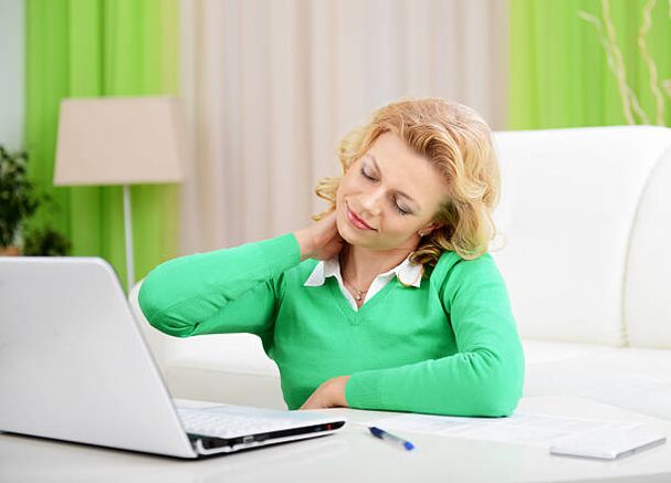 sintomas de osteocondrose cervical em mulheres