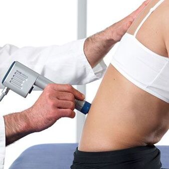 UVT para osteocondrose lombar